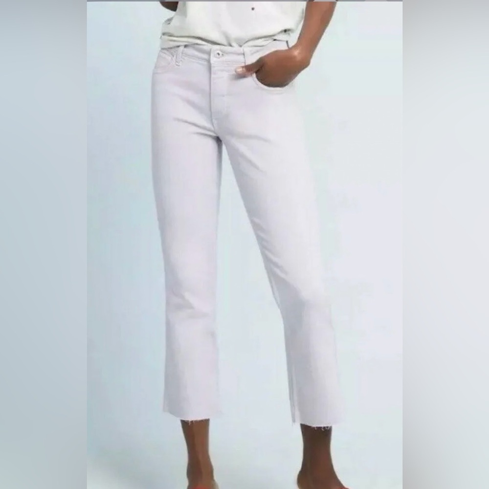 Pilcro and the Letterpress High Rise Bootcut Pale Purple Jeans Size 28